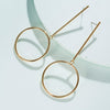 Artilady Women Gold Hoop Earrings