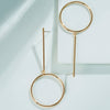 Artilady Women Gold Hoop Earrings