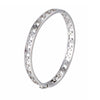 Artilady Women Gold Silver Bangle Bracelet