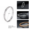 Artilady Women Gold Silver Bangle Bracelet