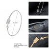 Artilady Women Gold Silver Bangle Bracelet