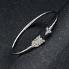 Artilady Women Gold Silver Bangle Bracelet