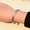Artilady Women Gold Silver Bangle Bracelet