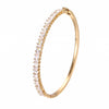 Artilady Women Gold Silver Bangle Bracelet