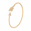 Artilady Women Gold Silver Bangle Bracelet