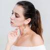 Artilady Women Gold Star Earrings