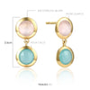 Artilady Women Natural Stone Earrings