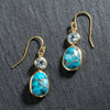Artilady Women Natural Stone Earrings