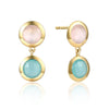 Artilady Women Natural Stone Earrings