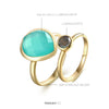 Artilady Women Natural Stone Ring