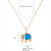 Artilady Women Opal Necklace