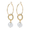 Artilady Women Pearl Earrings