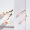 Artilady Women Pearl Stud Earrings
