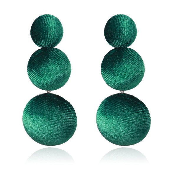 Artilady Women Satin Earrings Dangle
