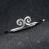Artilady Women Silver Bangle Bracelet