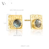 Artilady Women Sterling Silver Stud Earrings