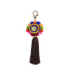 Artilady Pom Pom Colorful Tassel Keychain
