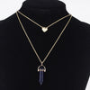 Artilady Layer Natural Stone Choker Necklace