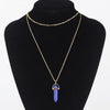 Artilady Opal Layer Choker Necklace