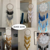 Nordic Tassel Dream Catcher Room Decoration Bedroom Decor Wind Chimes Farmhouse Pink Wall Art  Hanging