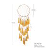 Nordic Tassel Dream Catcher Room Decoration Bedroom Decor Wind Chimes Farmhouse Pink Wall Art  Hanging
