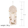 Nordic White Dream Catcher Room Decoration Nursery Decor Wedding Decoration Valentines Day Gift Wall Hanging Decor