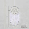 Nordic White Dream Catcher Room Decoration Nursery Decor Wedding Decoration Valentines Day Gift Wall Hanging Decor