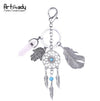 Artilady Natural Opal Stone Keychain