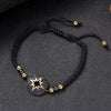 Artilady Men Spark star bracelet with crystal beads bracelet