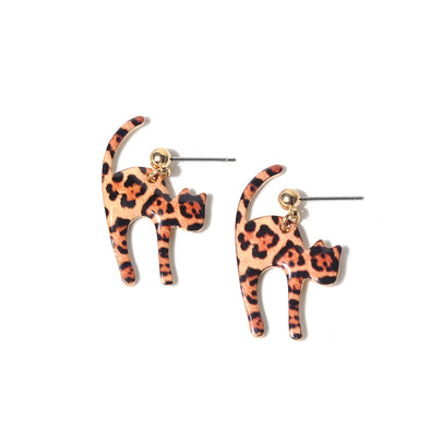 Artilady Women Girls Cute Cat Earrings