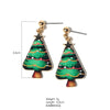 Artilady Women Girls Christmas Tree Earrings