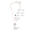 Artilady Women Multi-layer Pendant Necklace