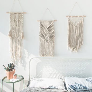 large  macrame tapestry  macrame wall hanging farmhouse decor makramee  room decoration tapestry wall  gift for women