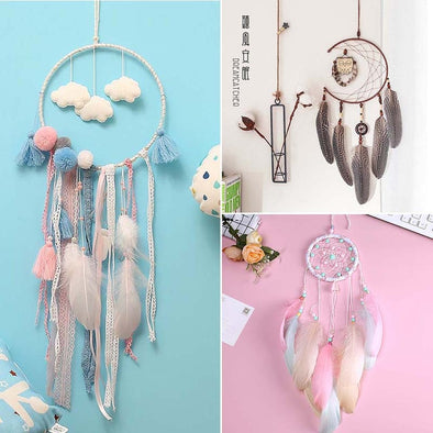 nordic dream catcher room decoration large unicorn dreamcatcher  girls room decor wedding decoration gift for girl