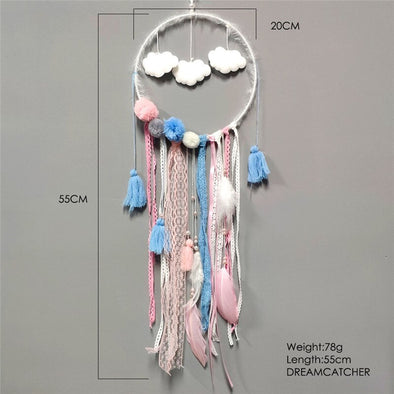 nordic dream catcher room decoration large unicorn dreamcatcher  girls room decor wedding decoration gift for girl