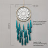 nordic large dream catcher room decoration pink blue white  tassel dream catcher handmade dreamcatcher  gift for friend
