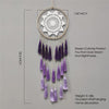 nordic large dream catcher room decoration pink blue white  tassel dream catcher handmade dreamcatcher  gift for friend